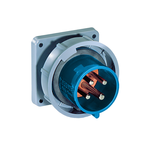 Mennekes ME320B6W 20A, 250V 2-Pole Inlet