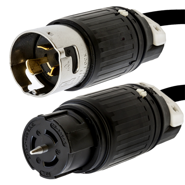 CS8465C to CS8464C Extension Cords, 50A, 480V, 6/3 SOOW