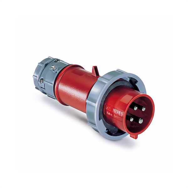 330P7W Plug -  30A, 480V 2-Pole / 3-Wire, IEC60309