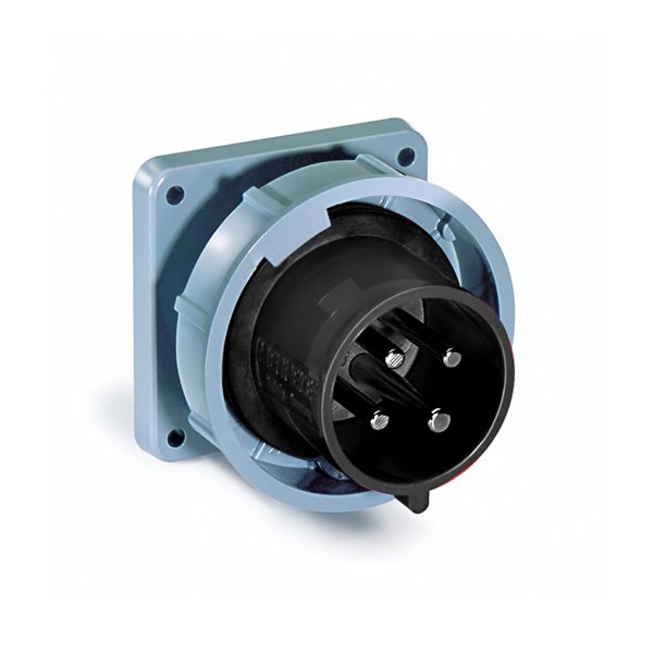 520B5W Inlet -  20A, 600V 4-Pole / 5-Wire, IEC60309