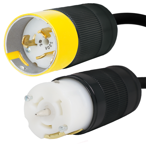 CS8365 to CS8364 Extension Cords, 50A, 250V, 6/4 SOOW