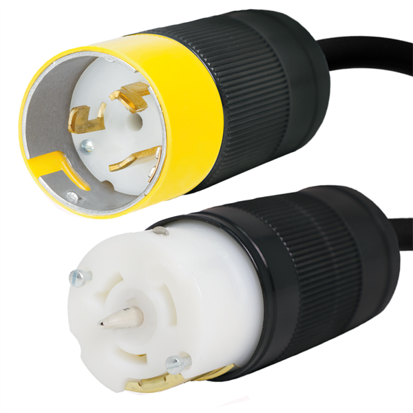 CS8465 to CS8464 Extension Cords, 50A, 480V, 6/3 SOOW