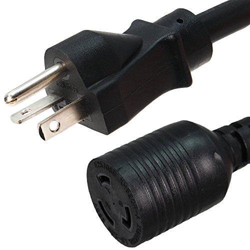 5-20P to L5-20R Plug Adapter [1 Foot]