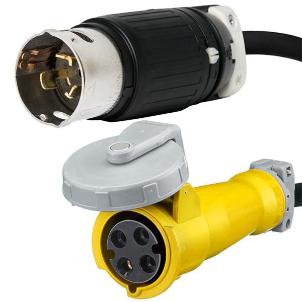 CA Style CS6365C to 360C4W Plug Adapter [1 Foot]