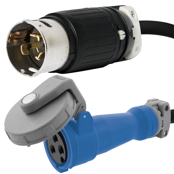 CA Style CS8265C to 330C6W Plug Adapter [1 Foot]