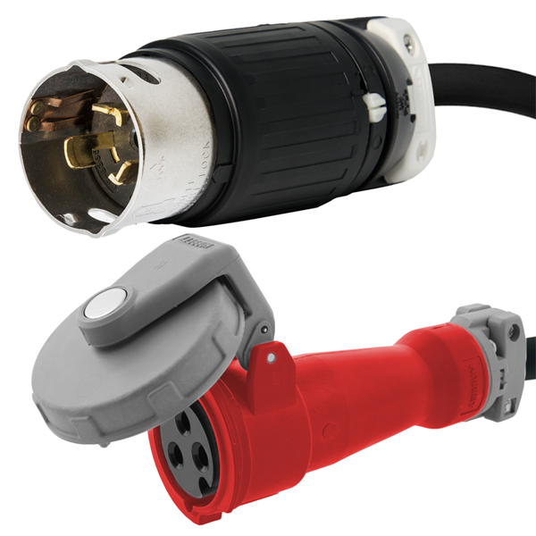 CA Style CS8465C to 330C7W Plug Adapter [1 Foot]