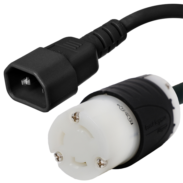 C14 to L5-30R Plug Adapter [1 Foot]
