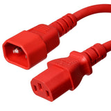 C14 to C13 Power Cords - 10A 250V, 18/3 SVT AWG +