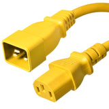 C20 to C13 Power Cord, 15A, 250V, 14/3 SJT +